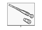 76720TLAA01 - Body: Wiper Arm for Honda: CR-V Image