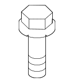 8889952050 - HVAC: Condenser Bolt for Scion: xA, xB | Toyota: Corolla, Echo Image