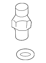 8864560030 - HVAC: Pressure Switch for Toyota: Avalon, Camry, Celica, Corolla, Echo, Land Cruiser, Matrix, MR2 Spyder, Prius, RAV4, Sequoia, Sienna, Solara Image