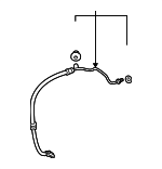 8870402540 - : 2004-2008 Toyota - Suction Hose for Toyota: Corolla, Matrix Image