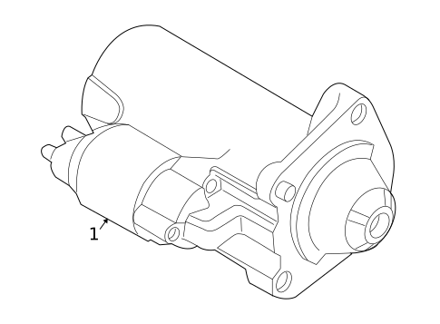 Starter for 2012 Volvo C30 #0