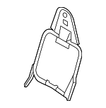 YC3Z2561019AA - Body: Seat Back Frame for Ford: F-250 Super Duty, F-350 Super Duty, F-450 Super Duty Image