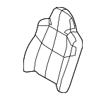 8C3Z2564416BB - Body: Seat Back Cover for Ford: F-250 Super Duty, F-350 Super Duty, F-450 Super Duty Image