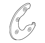 4H0615311C - Brakes: Brake Dust Shield for Audi Image image