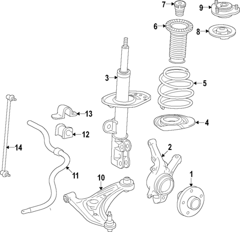 Suspension Components for 2020 Toyota Yaris #0