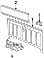 8156477730 - Body: Back Panel for Isuzu Image