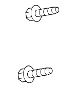 985037 - Electrical: Belt &amp; Retractor Upper Bolt for Volvo Image