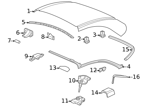 Top & Components for 2012 Porsche 911 #0