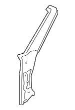 98650233500GRV - Body: Hinge Pillar for Porsche: Boxster Image