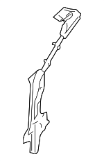 98650213500GRV - Body: Pillar Reinforced for Porsche: Boxster Image