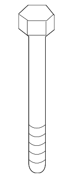 7119904996 - Body: Mount Bracket Bolt for BMW Image