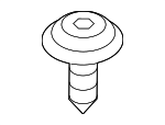 2018-2021 BMW - License Bracket Screw