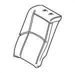 7165230590 - Body: Seat Back Pad for Toyota Image
