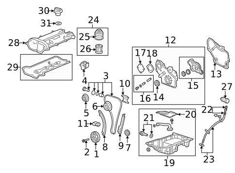 Engine for 2008 Saturn Vue #1