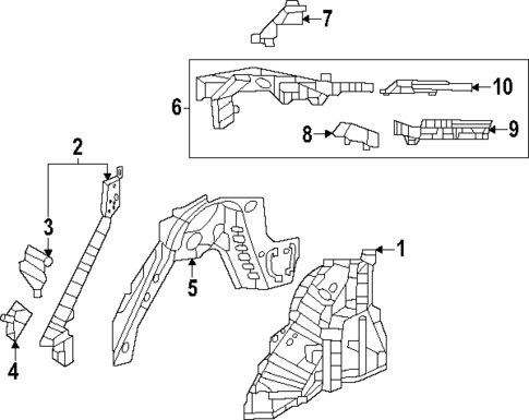 Inner Structure for 2024 Acura Integra #0