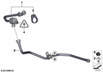 13907636124 - : Fuel Tank Breather Line for BMW Image