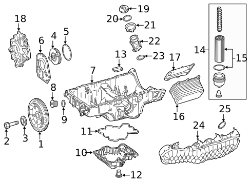 Engine Parts for 2018 Mercedes-Benz E63 AMG S #0
