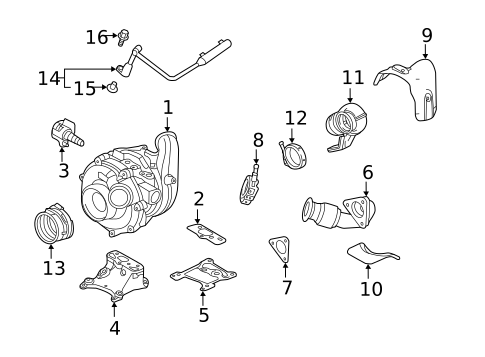 Turbocharger, Supercharger & Ram Air for 2019 Ford F-350 Super Duty #0