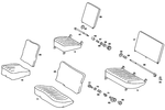 1155400128 - : Knob for Mercedes-Benz Image