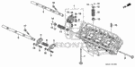 14620P8AA01 - Engine: ARM ASSY., IN. ROCKER for Honda Image