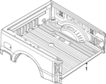 PC3Z9828508A - : Box Assembly for Ford: F-250 Super Duty, F-350 Super Duty Image