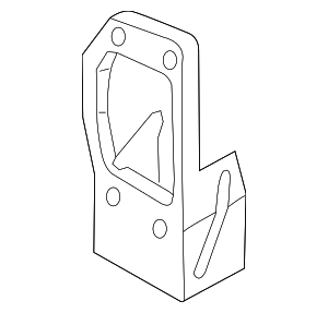 95850588000 - Body: Bumper Impact Bar Bracket for Porsche Image