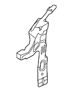 95850299200GRV - Body: Rail Support for Porsche: Cayenne Image