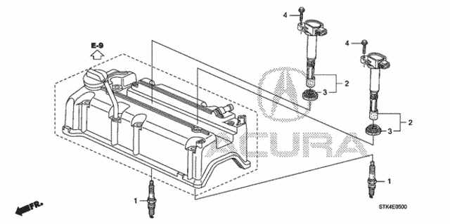 Plug Hole Coil for 2009 Acura RDX #0