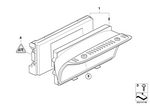 65829211969 - Audio, Navigation, Electronic Systems: Rp on-Board Monitor, 8.8" for BMW Image