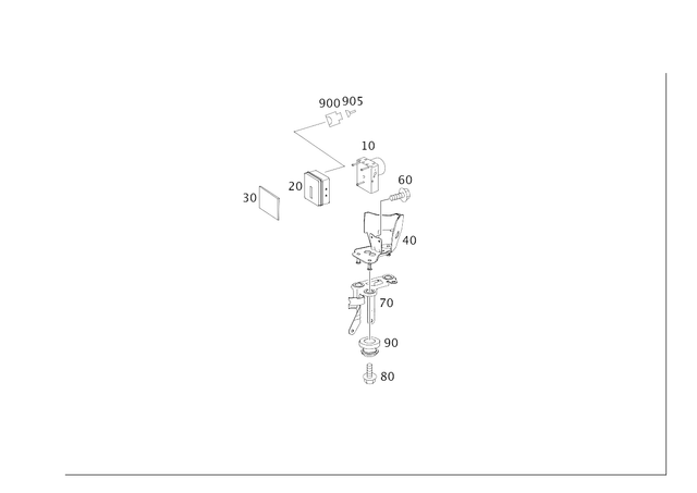 1634300007 - Brakes: Parts Kit, Hydraulic Unit for Mercedes-Benz: GL320, GL550, ML320, ML350, ML500, ML550, ML63 AMG, R320, R350, R500 Image image