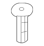 31368242 - Engine: Engine Cover Clip for Volvo Image