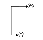 5175907000 - Engine: Side Mount Bracket Nut for Genesis: G70, G80, G90, GV60, GV70, GV80, GV80 Coupe | Hyundai: Accent, Elantra, Elantra Coupe, Elantra GT, Elantra N, Genesis, Ioniq, Kona N, Palisade, Santa Cruz, Santa Fe, Santa Fe Sport, Santa Fe XL, Sonata, Tucson, Veloster, Veloster N, Venue Image