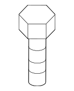 1125210306P - Engine: Manual Transmission Mount Bolt for Hyundai: Accent, Elantra, Elantra Coupe, Elantra GT, Ioniq, Kona N, Sonata, Tucson, Veloster, Veloster N Image