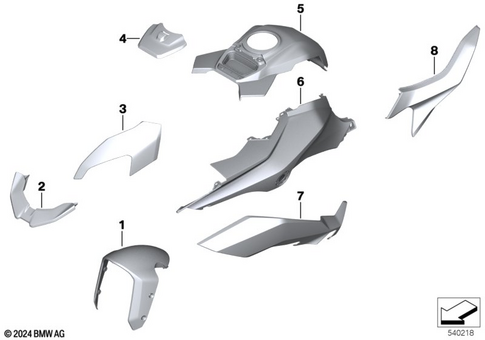Painted Parts for 2026 BMW-Motorrad S 1000 XR #1