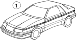 4494230 - Body: Stripe Tape for Chrysler: LeBaron Image