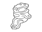 50824S04013 - Engine: Mount Insulator for Honda: Civic Image