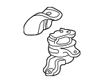 50820S04013 - Engine: Side Mount for Honda: Civic Image