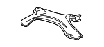 50210S04A00 - Engine: Engine Crossmember Stiffener for Honda: Civic, CR-V Image