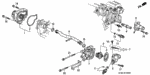958010603008 - Engine: BOLT, FLANGE (6X30) for Honda Image image