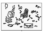 712000C530E8 - Body: Seat Assembly for Toyota Image
