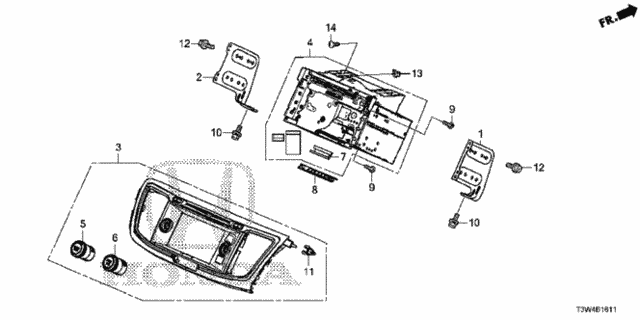 Audio Unit (2) for 2014 Honda Accord #0