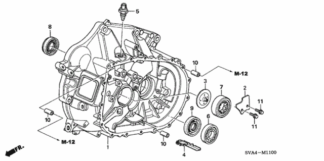Clutch Case (2.0L) for 2007 Honda Civic #0