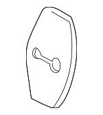 51218226578 - Body: Door Lock Striker Cover for BMW Image image