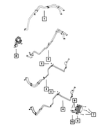 52014815AE - Cooling: Heater Core Hose for Ram: 1500 Image