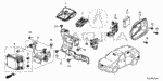 90104TZ5A01 - Electrical/Exhaust/Heater/Fuel: BOLT, GROUND (6X15) for Acura Image