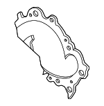 1627120020 - Cooling System: Water Pump Assembly Gasket for Lexus: ES300, ES330, RX300, RX330, RX400h Image