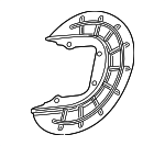 68246627AB - Brakes: Splash Shield for Mopar Image