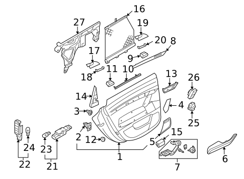 Front Door for 2009 Audi A6 Quattro #2