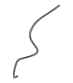 MB084759 - Body: Washer Hose for Mitsubishi: Eclipse, Eclipse Cross, Galant, Lancer, Mirage, Mirage G4, Montero, Montero Sport, Outlander, Outlander PHEV, Outlander Sport Image