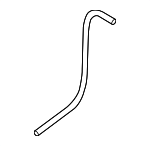 8265A556 - Body: Washer Hose for Mitsubishi: Mirage, Mirage G4 Image